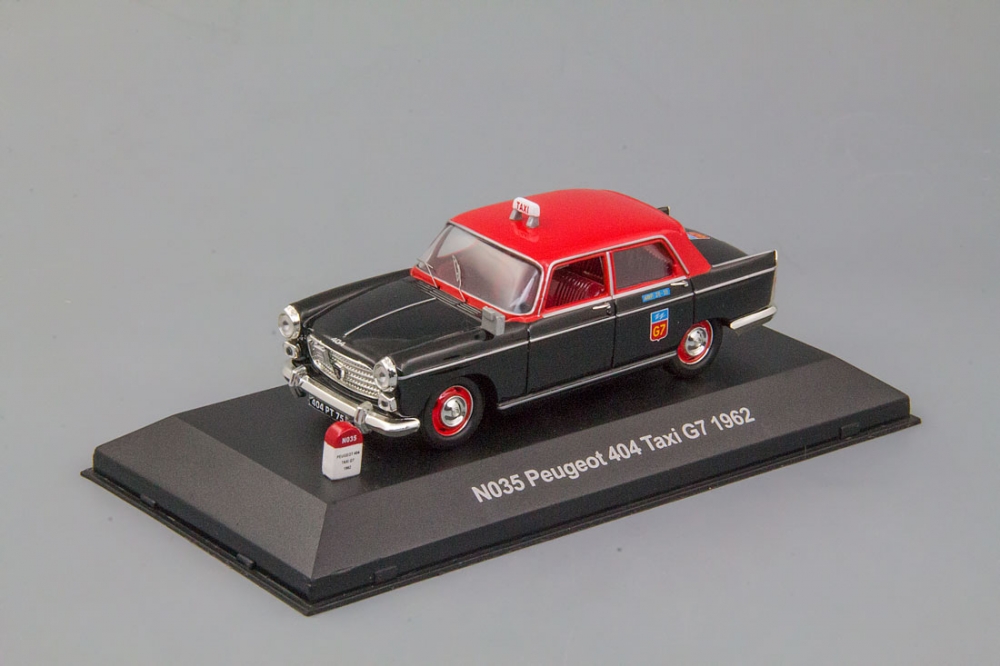 1:43 PEUGEOT 404 Taxi G7 (1962) - NO35