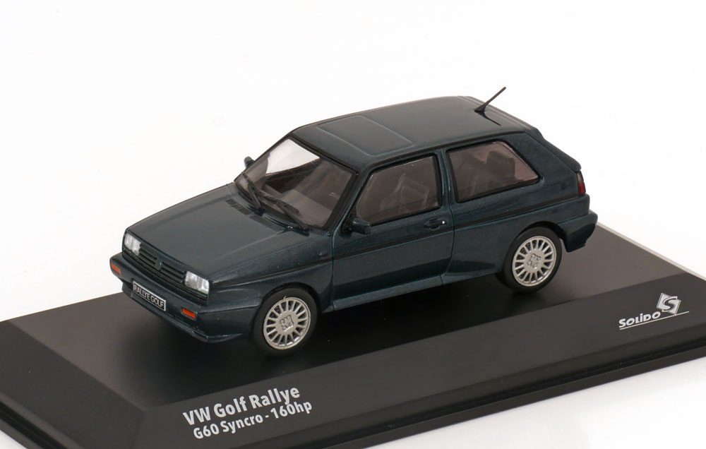 1:43 VOLKSWAGEN Golf 2 G60 Syncro Rallye, dark green-metallic - S4311304