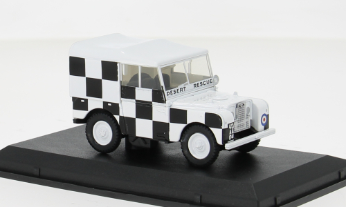 1:43 LAND ROVER Series I, white / black - 43LAN180009