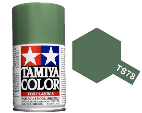 TS-78 Field Gray (Полевой серый) аэрозольная краска, 100 мл. (в баллоне) - 85078