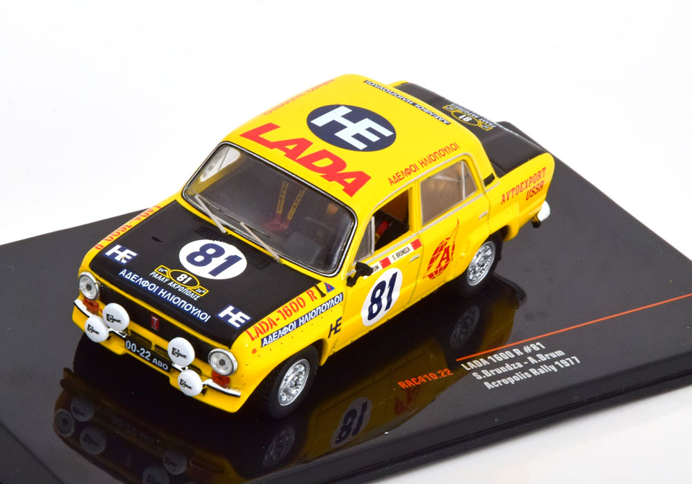1:43 LADA 1600 R №81  Acropolis Rally, Brundza/Brum (1977) - RAC410