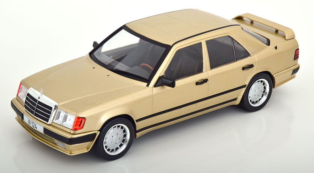 1:18 MERCEDES-BENZ W124 Tuning, golden - MCG18342