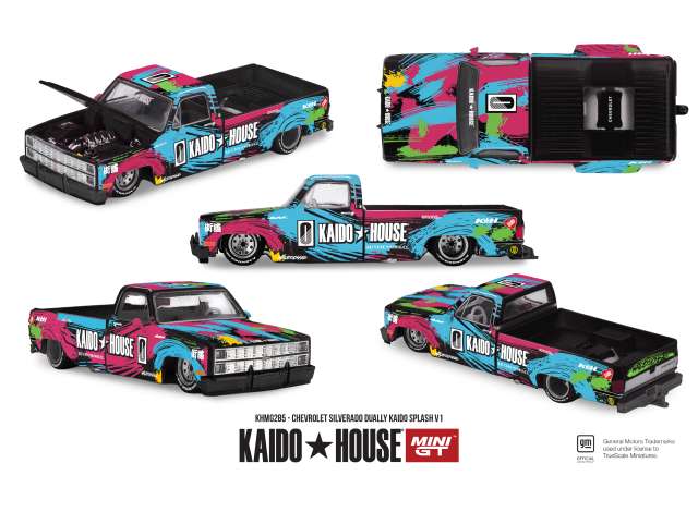 1:64 CHEVROLET Silverado Dually Kaido Splash V1 (1980) - MGTKHMG285