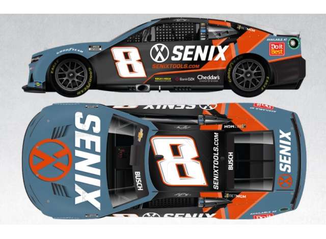 1:64 Chevrolet #8 Kyle Busch *Senix Tools*, blue/orange/white 2025 - CX82561SNXKB