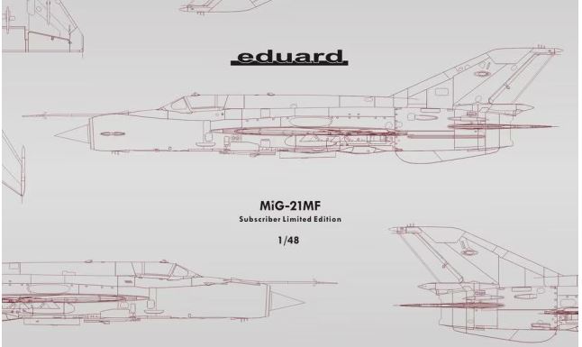 1:48 (Уценка!) Сборная модель MIG-21MF - 1153X-Z1