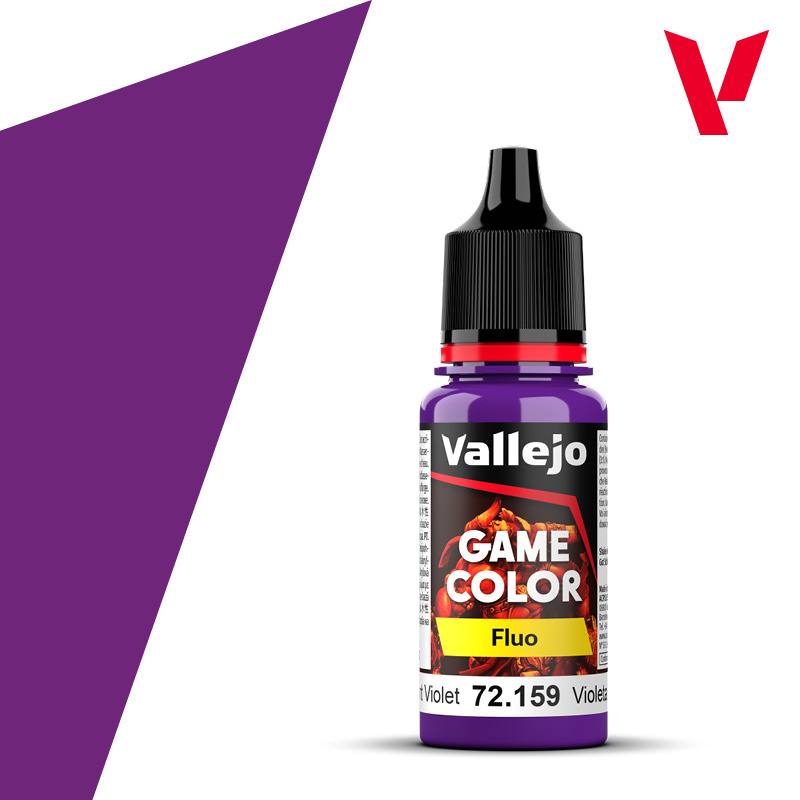 Краска акриловая краска Game Color Флуоресцентный фиолетовый / Fluorescent Violet, 18мл - 72159