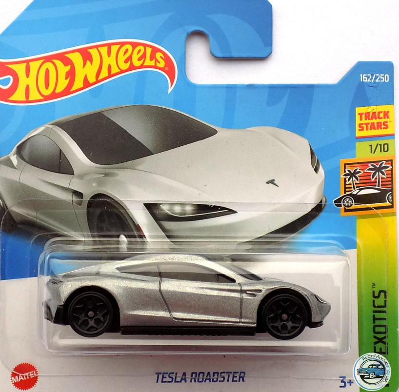 1:64 TESLA Roadster, white - HCV04-M521