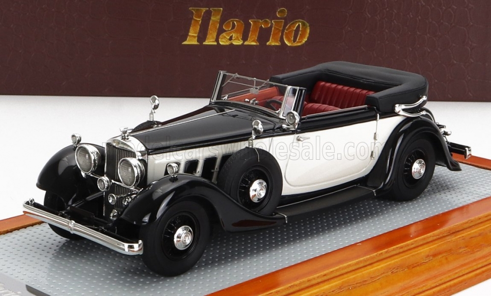1:43 HORCH 780 Sport Cabriolet Open (1933), White Black - IL43173