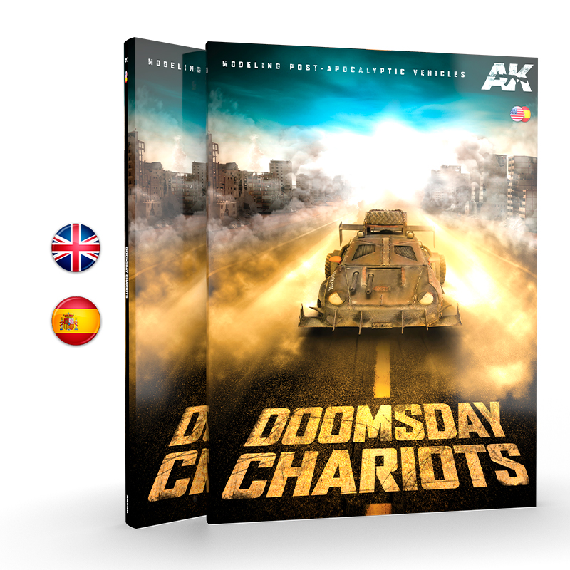 Книга Doomsday Chariots – Моделирование постапокалиптических транспортных средств / Modeling Post-Apocalyptic Vehicles (Двуязычная) - AK258