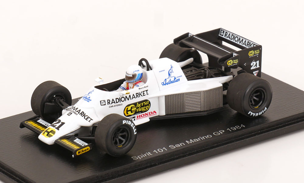 1:43 SPIRIT 101 GP San Marino, Baldi (1984) - S3927