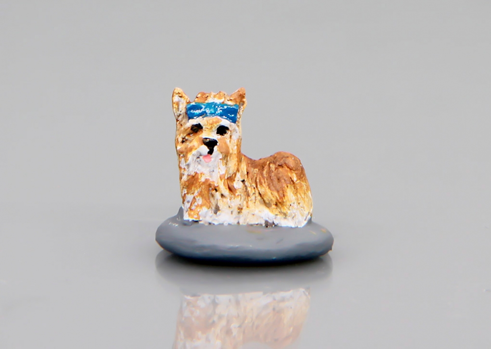 1:43 Фигурка собаки 'Йоркшир' - YN00182