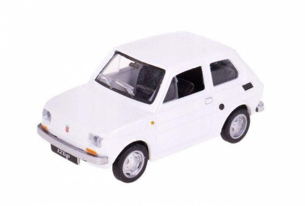 1:43 FIAT 125P - Kolekcja PRL, white - DAFF002