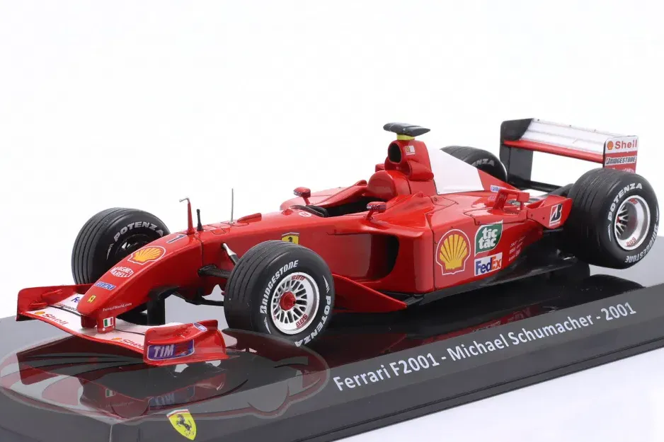 1:24 FERRARI F2001 №1 Formula 1 World champion Michael Schumacher (2001) - MY3ALA0073