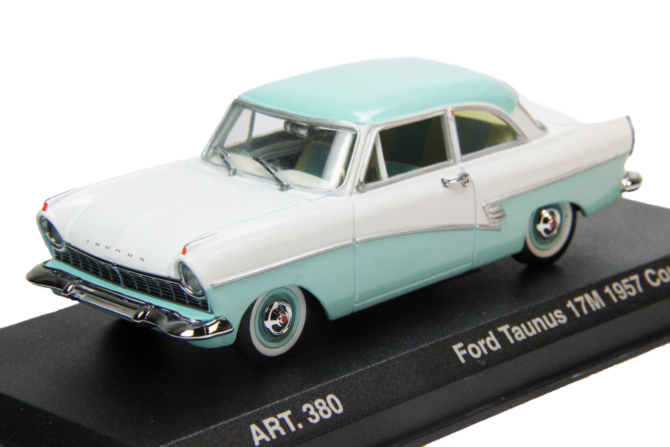 1:43 FORD Taunus 17M Coupe (1957), white / mentol - 380