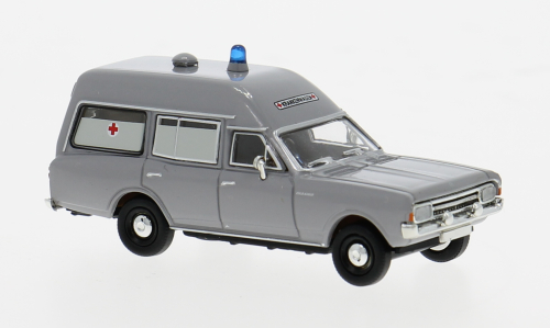 1:87 OPEL Rekord C KTW DRK (1968), grey - 20671
