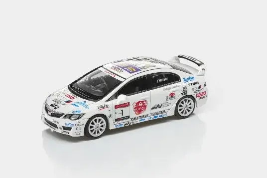 1:64 HONDA Civic Type-R FD2 #1 Exciting Cup One Make Race (2009) - MM64-FD2-001