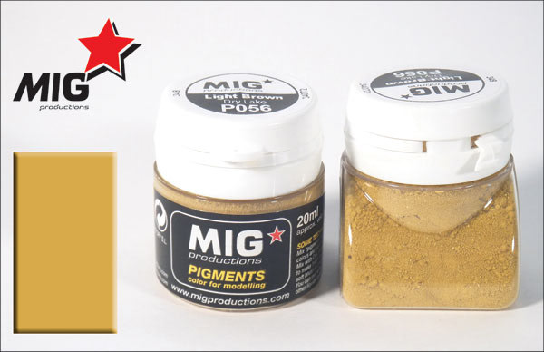 Пигмент Светло-коричневый 'Высохшее озеро' - P056