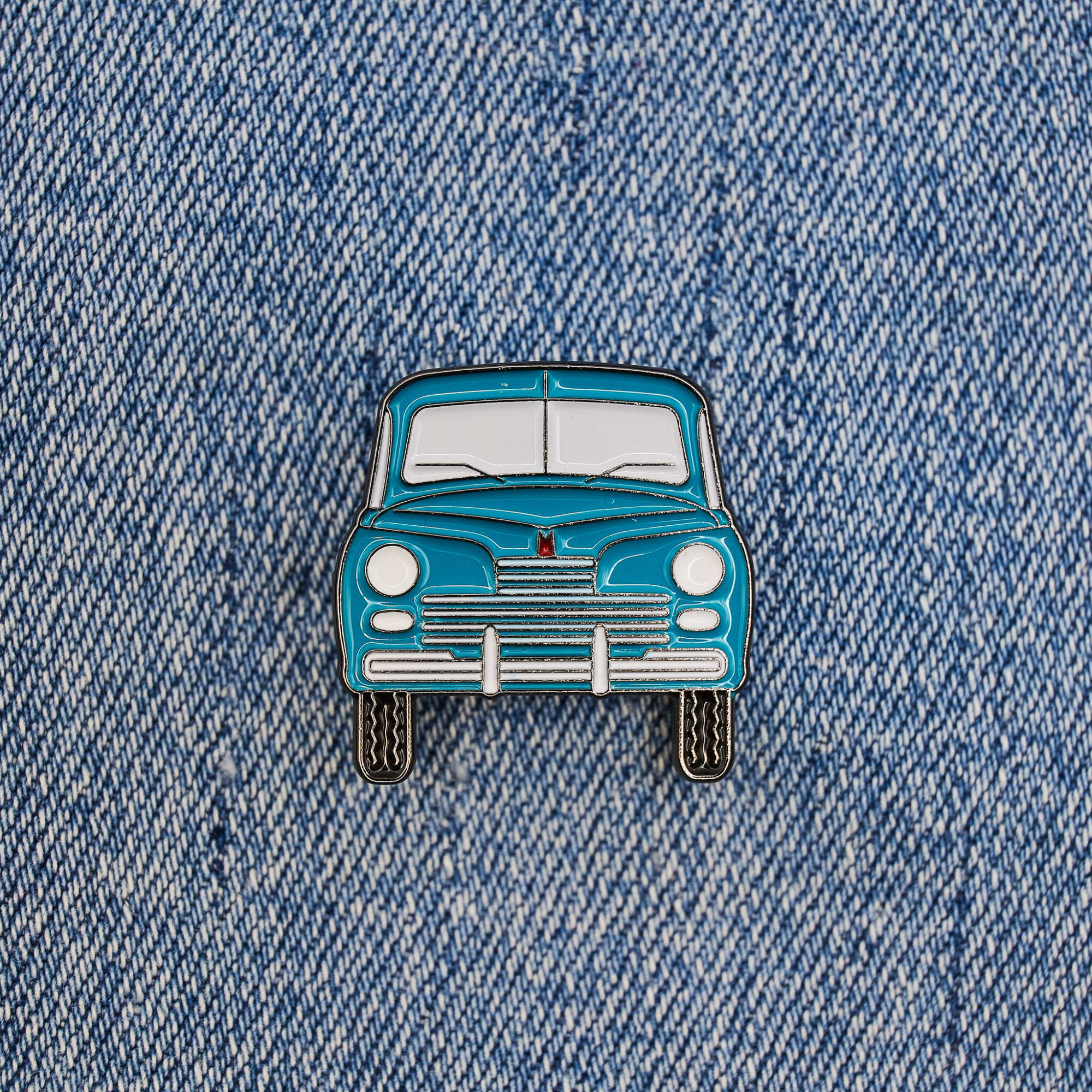 Значок 'М-20 Победа', зеленый - TAG072