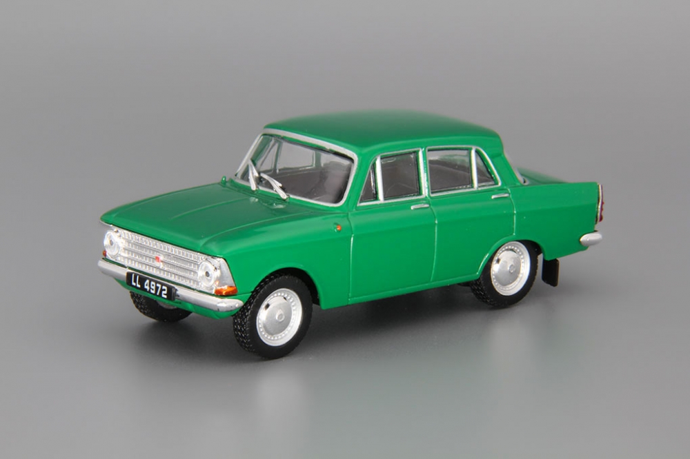 1:43 МОСКВИЧ 408 Kultowe Auta 25, green - kul025