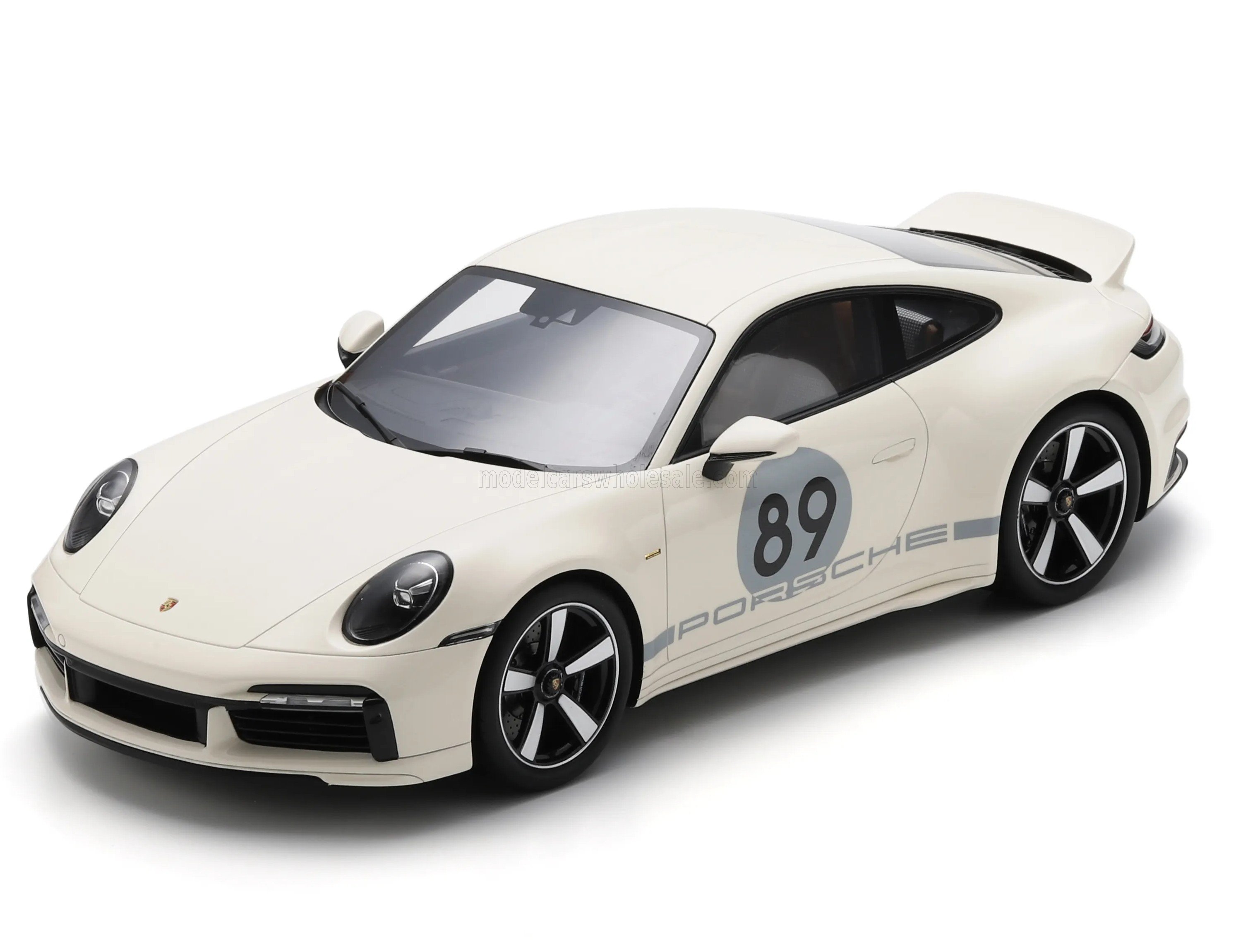 1:12 PORSCHE 911 992 Sport Classic №89 Coupe (2022), white - 12S061