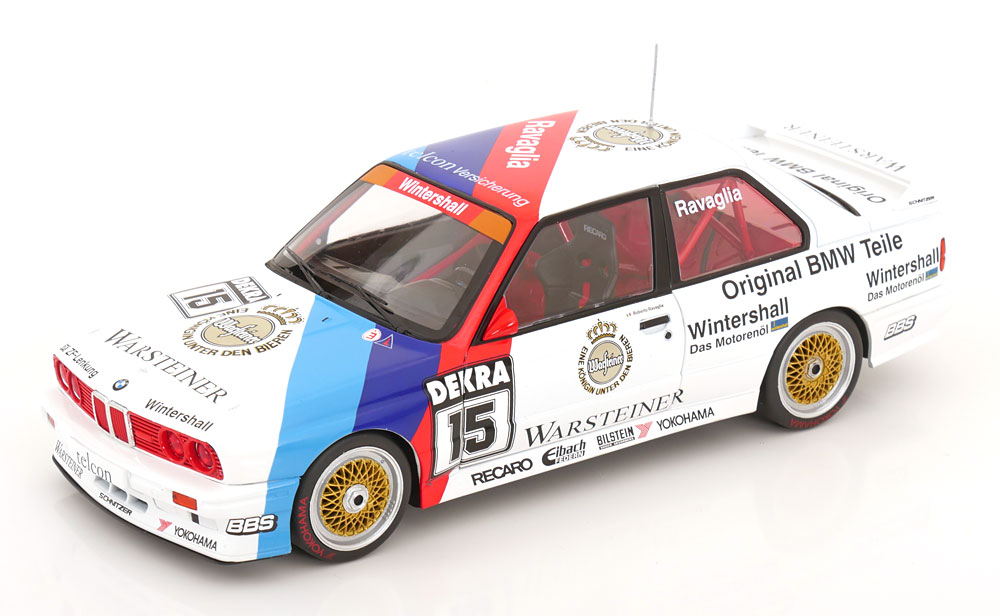 1:18 BMW M3 (E30) DTM Champion, Ravaglia (1989) - W18038002C