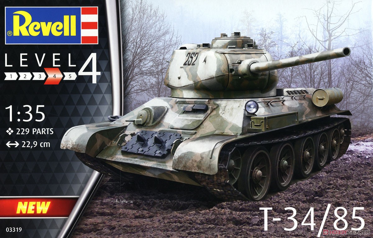 1:35 Сборная модель T-34/85 M1 - 03319