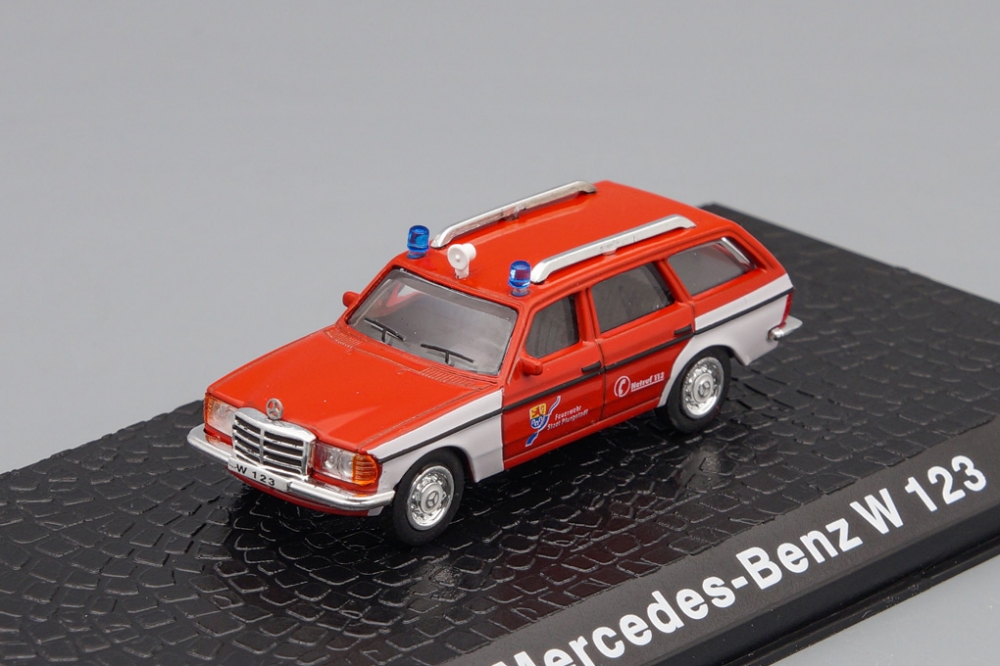 1:72 Faszination Feuerwehr 71, MERCEDES-BENZ W123, red / white - FE71GE