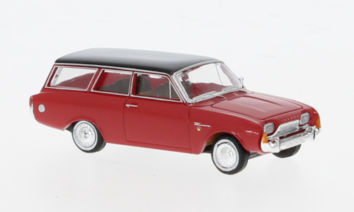 1:87 FORD Taunus P3 Turnier (1964), red/black - 19478