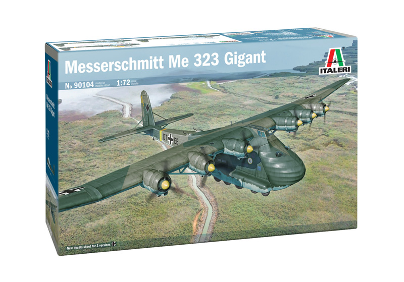 1:72 Сборная модель MESSERSCHMITT Me 323 Gigant Military Airplane 1941 - 90104ИТ