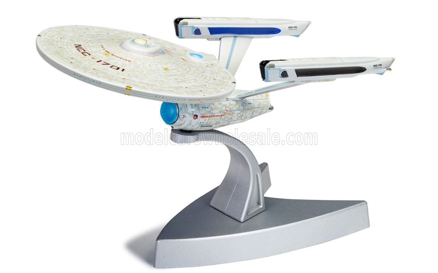 1:2000 STAR TREK U.S.S. Enterprise Ncc-1701 - I Series - Movie - The Wrath Of Khan - L'ira Di Khan, Light Grey - CC98001