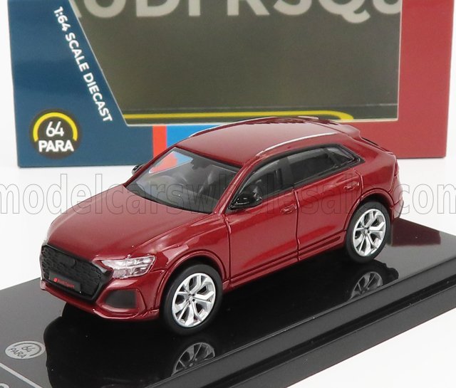 1:64 AUDI Q8 RS RHD (2018), red metallic - PA-65176R
