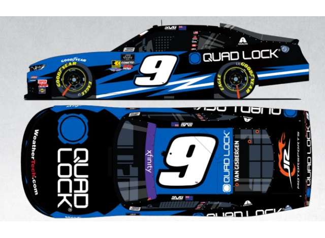 1:64 Chevrolet #9 Shane van Gisbergen *Quad Lock*, blue/black 2025 - NX92565QDLSV
