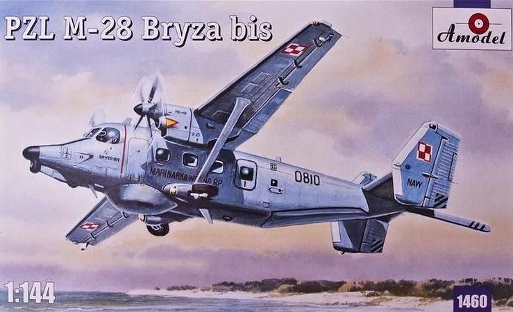 1:144 Сборная модель Польский противолодочный самолет Pzl M-28 Bryza bis - 1460