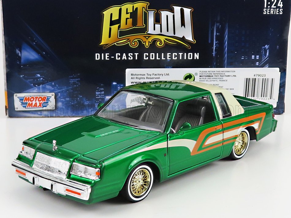 1:24 BUICK Regal Custom (1987), green - 79023