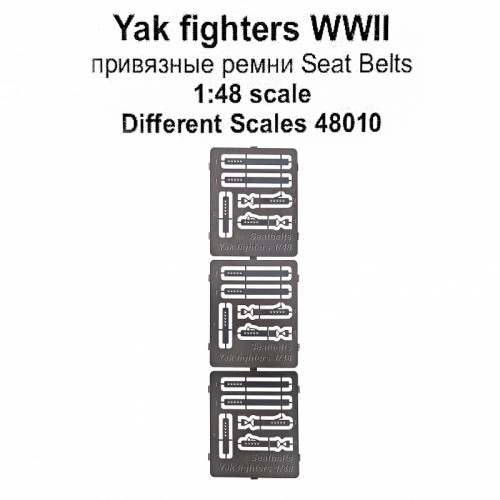 1:48 Фототравление Привязные ремни для истребителей Як - МF48010