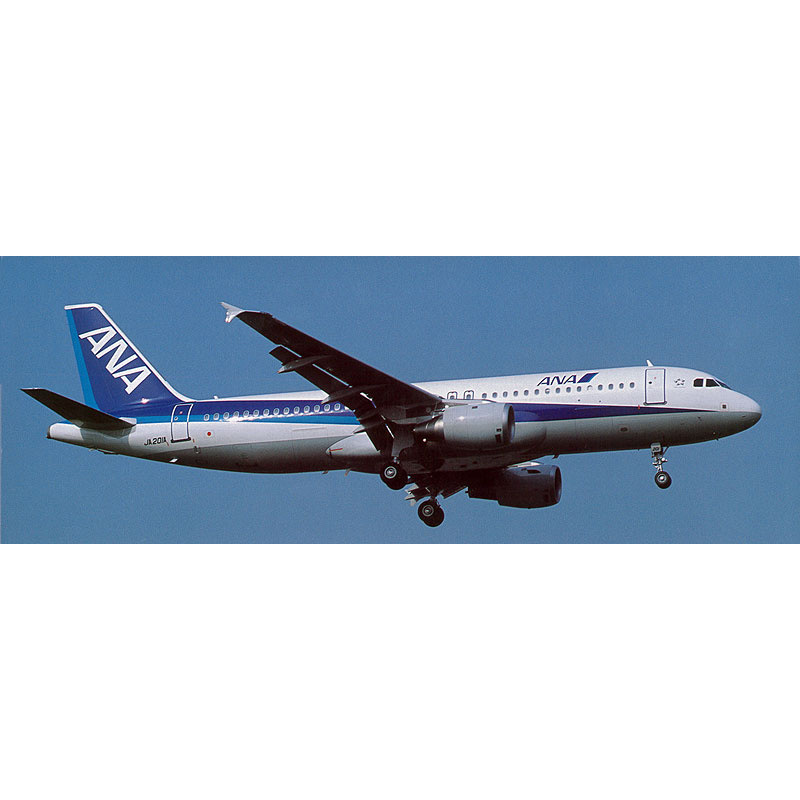 1:200 Сборная модель Пассажирский самолет ANA AIRBUS A320 - 10732