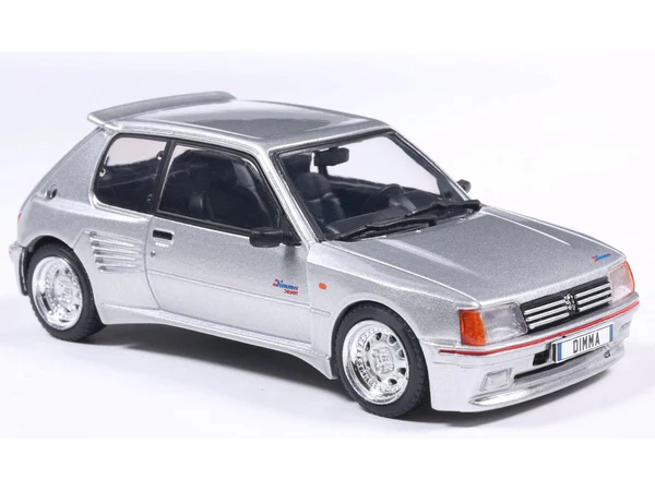 1:43 PEUGEOT 205 GTi DIMMA BODY KIT (1992), silver - S4310809