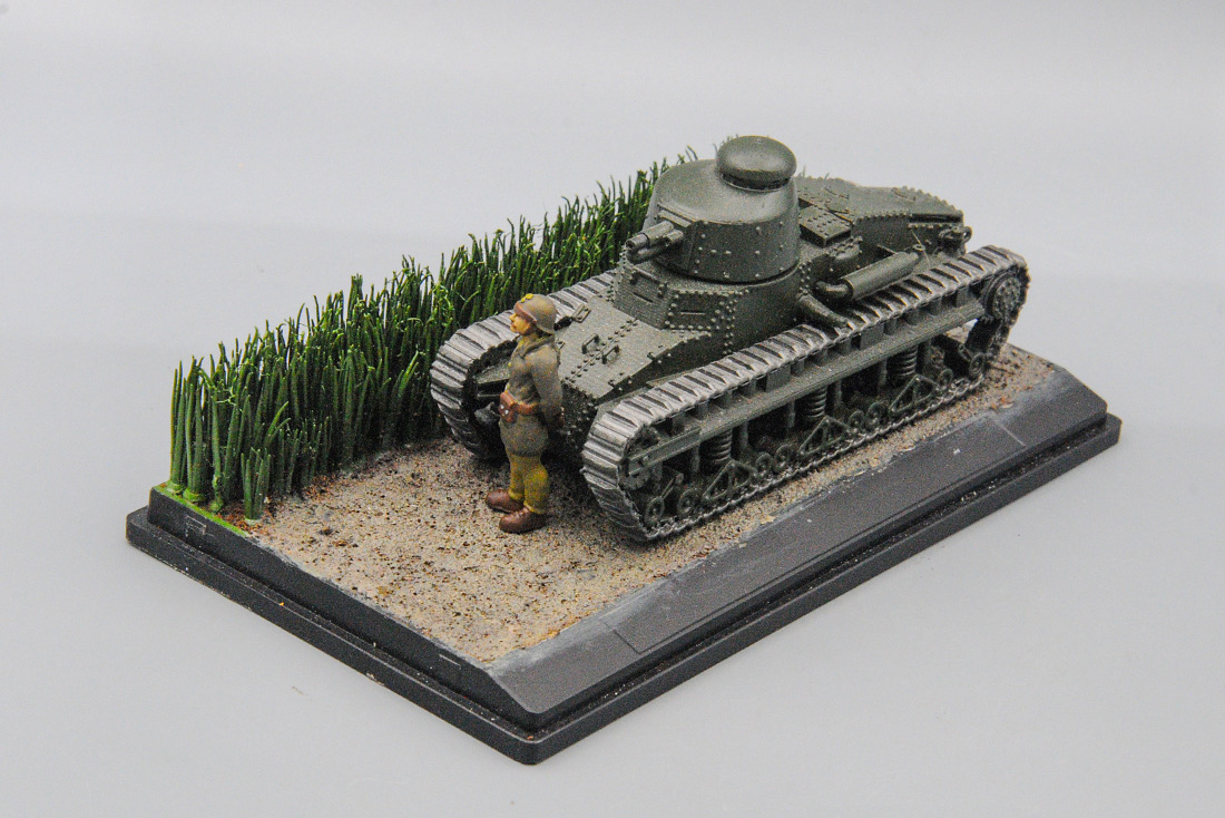 1:43 диорама NC-27 с фигуркой - ds258