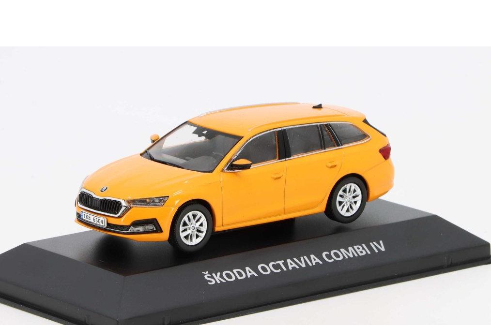1:43 SKODA Octavia Combi iV (2020), yellow - SKOP110