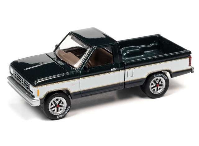 1:64 FORD Ranger (1983), Dark Spruce Metallic, White Two-ton - JLSP190B