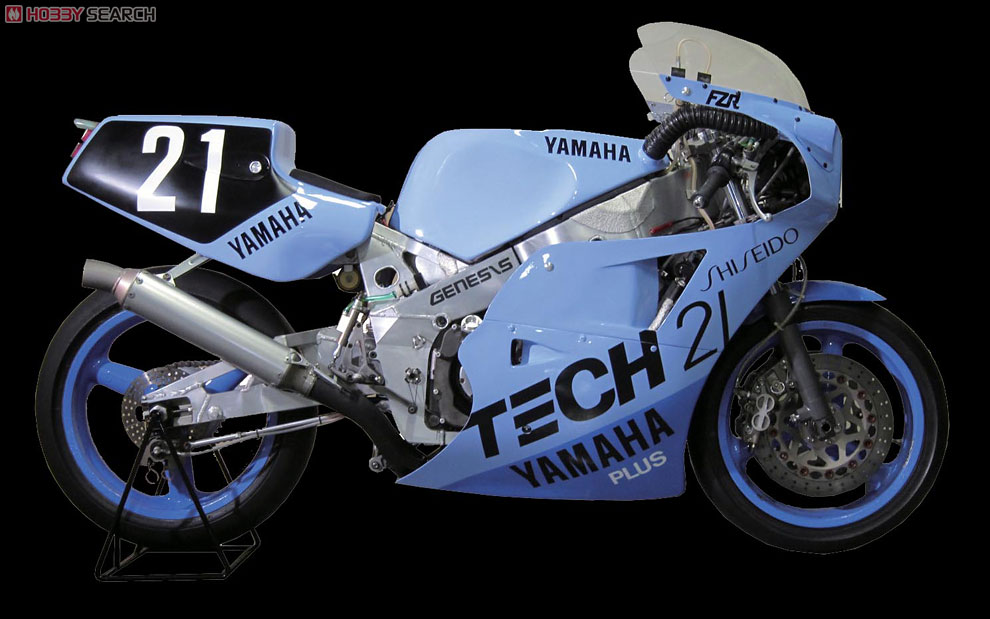 1:12 Сборная модель 'Tech 21' Yamaha FZR750 1985 Suzuka 8-hours Endurance Race - 14131