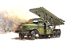 1:35 Сборная модель БМ-13 'Катюша' (подарочный набор) - 3521ПН