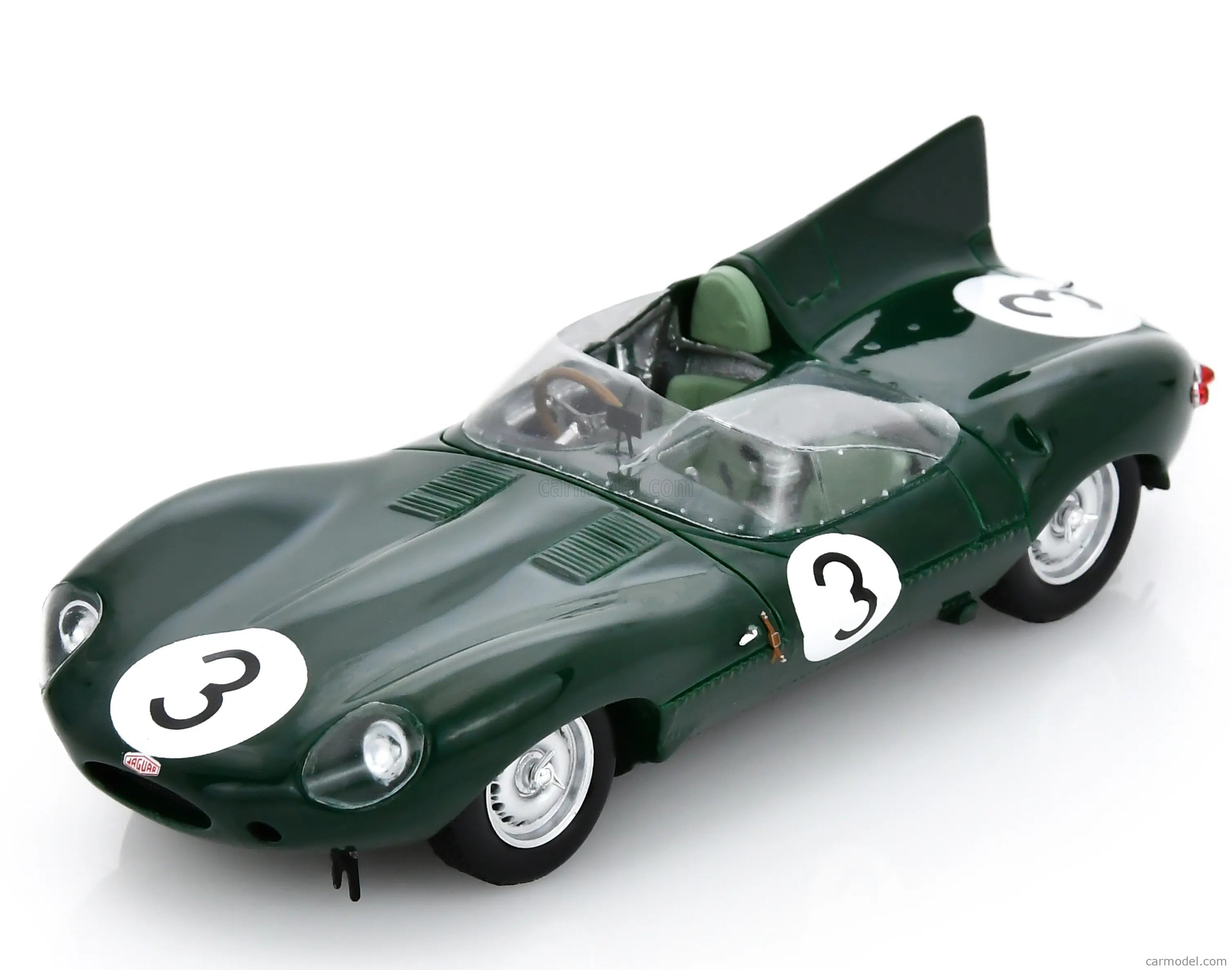 1:43 JAGUAR D-TYPE 3.4L S6 Team Jaguar Cars Ltd. №3 24h Le Mans (1956) Jack Fairman -Ken Wharton - S2934