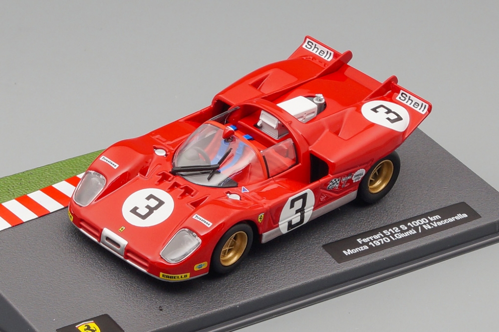 1:43 Ferrari 512 S - 1000 km Monza 1970 I. Giunti - N. Vaccarella - FRT051