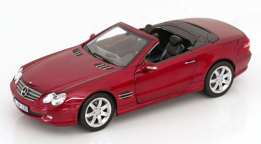 1:18 MERCEDES-BENZ SL 500 R230 (2003), red metallic - 183841