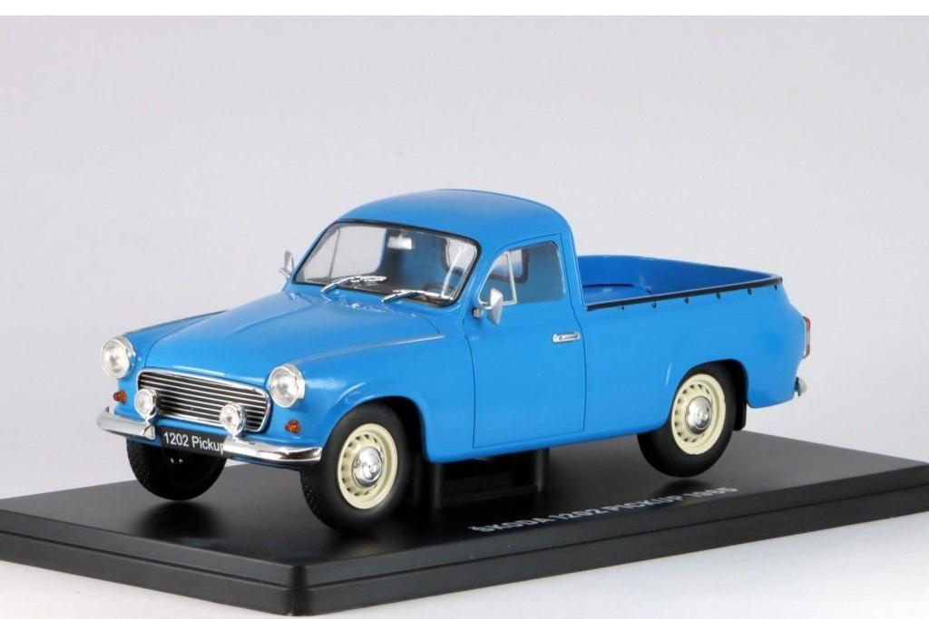 1:24 SKODA 1202 Pick-up (1965), blue - 124SK13
