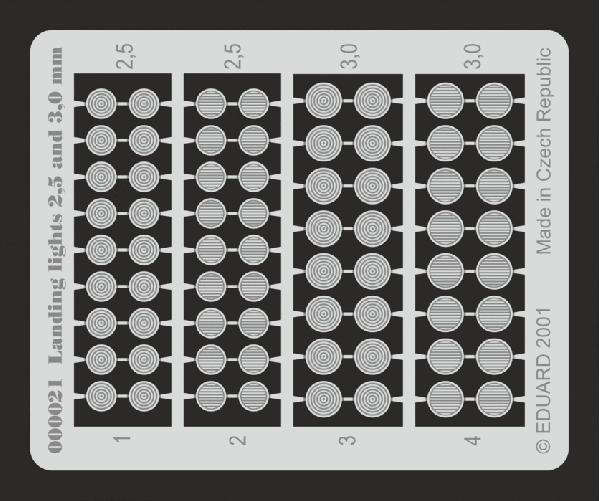 Инструмент Landing lights 2,5 and 3mm - 00021