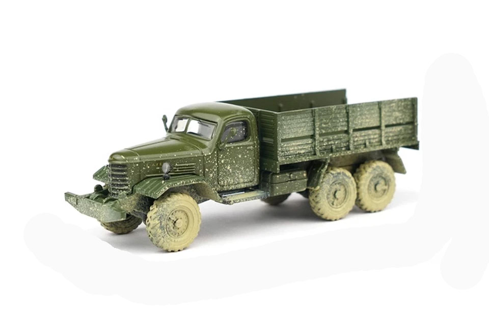 1:64 FAW Jiefang CA30 Truck, green (dirty) - Y28-02