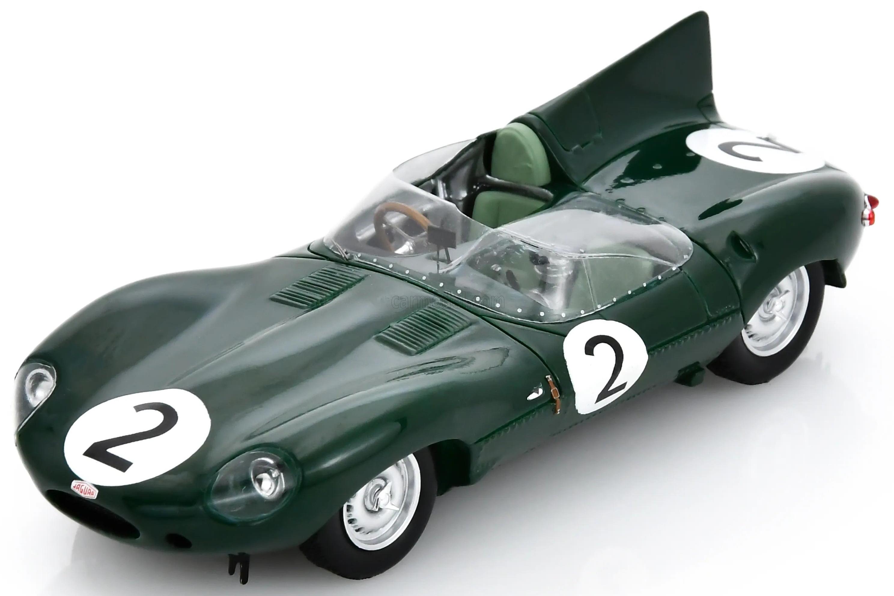 1:43 JAGUAR D-TYPE 3.4L S6 Team Jaguar cars ltd. №2 24h Le Mans (1956) Paul Frere - Desmond Titterington - S2933
