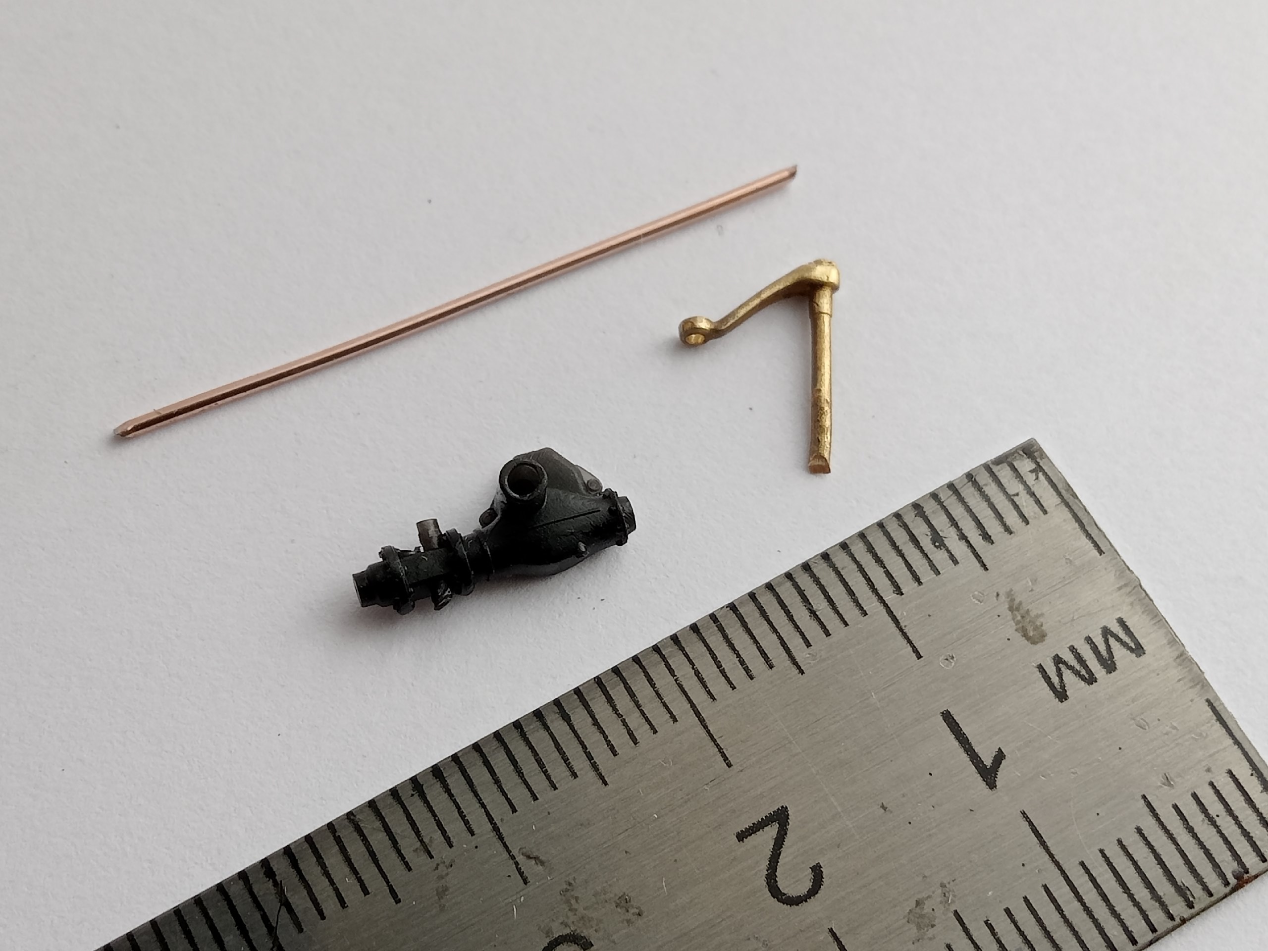 1:43 Рулевой редуктор , сошка тяга комплект Уральский 4320 - MSH232